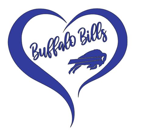 Buffalo Bills "Heart" NFL Football Car Laptop Cup Sticker Decal | eBay