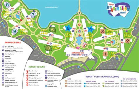 Art of Animation Resort Map | Magical Journeys