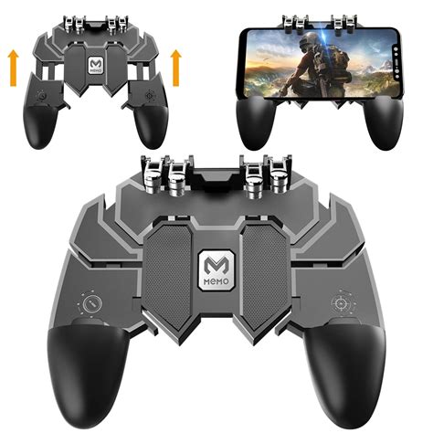 Mobile Game Controller Gamepad Joystick, PUBG Mobile Controller 6 ...