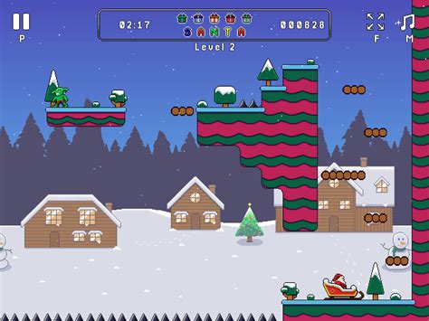 🕹️ Play Santa Games: Free Online Santa Clause Platform Running Video Game for Kids & Adults