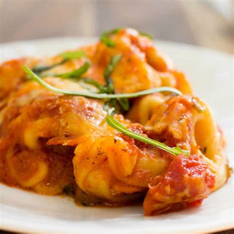 Foodista | Recipes, Cooking Tips, and Food News | BAKED TORTELLINI RECIPE