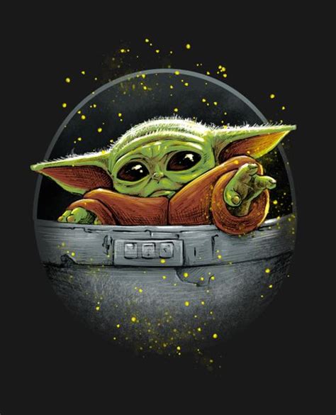 Top 10 Cutest Baby Yoda Scenes | Star wars drawings, Star wars art, Star wars painting