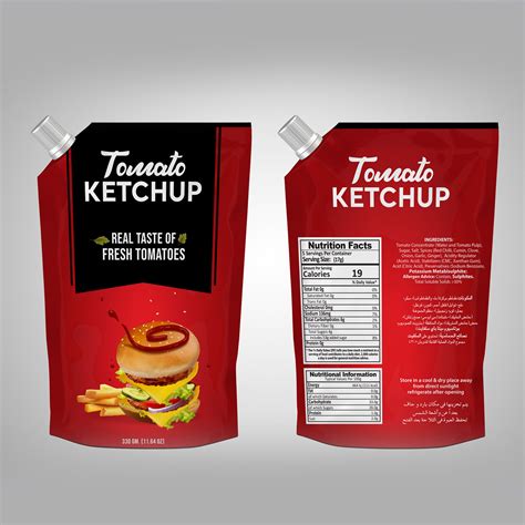 Ketchup Pouch Mockup – Creative Bing