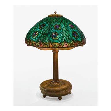 TIFFANY STUDIOS | "PEACOCK" TABLE LAMP | Design 2020 | Sotheby's