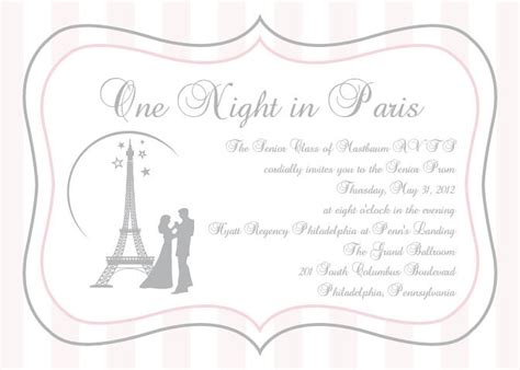 One Night in Paris- Prom Invitation | Senior Class Prom 2012… | Flickr