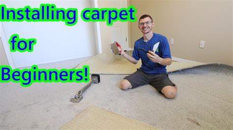 HOW-TO INSTALL CARPET FOR BEGINNERS. DIY carpet install and tools ...