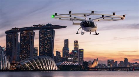 Volocopter Commits to Launch Air Taxi Services in Singapore ...