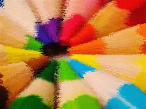 Colorful Pencils - Thisissand | Colored pencils, Abstract, Color