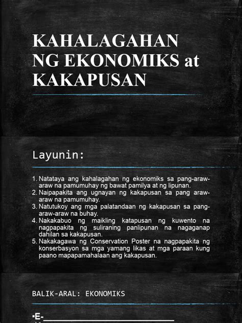 Ang Kakapusan | PDF