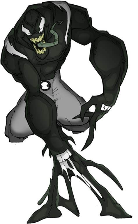 Groot Drawing Venom - Benom Ben 10,png download, transparent png image ...