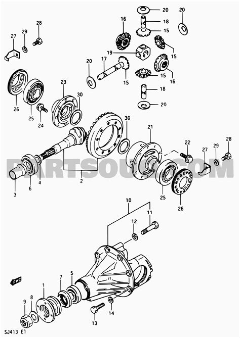 7. Transmission | Suzuki Samurai/SJ SJ413 SJ413P-3 (E01) | Parts Catalogs | PartSouq