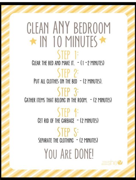 Quickly Clean a Room http://www.howdoesshe.com/how-to-teach-your-child-to-clean-any-bedroom-in ...