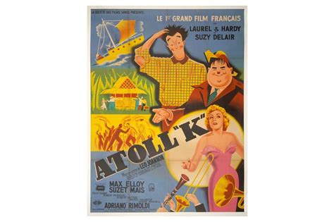 Lot 177 - Movie Poster.- Atoll "K" (1950)