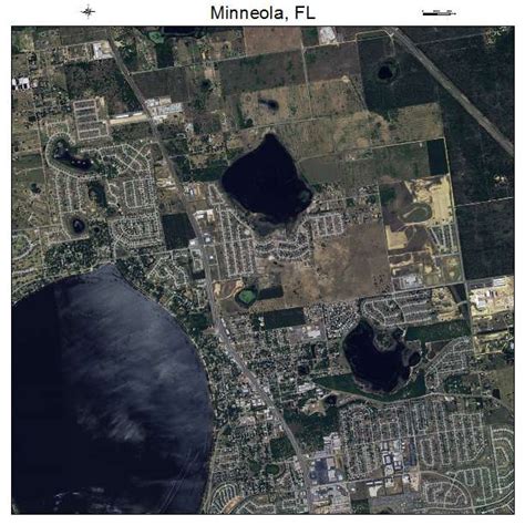 Aerial Photography Map of Minneola, FL Florida