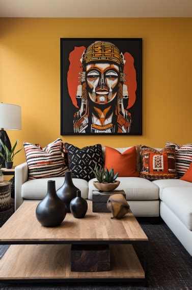 16 Aztec Design Decorating Ideas For Living Rooms