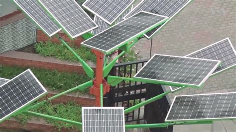 Indian Scientists Design Solar Tree to Save Space for Solar Power ...