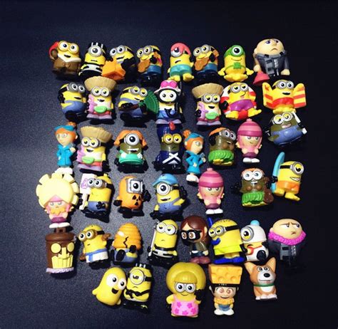 Random send of 10pcs Despicable Me Mineez Series 1 Mini Figure #Moose ...