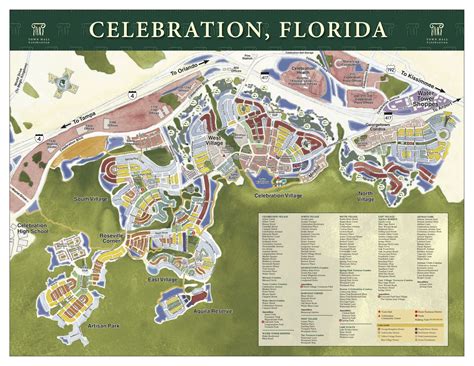 Celebration Orlando Fl Zoning Map | Wells Printable Map