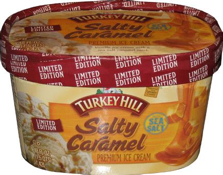 On Second Scoop: Ice Cream Reviews: Turkey Hill Salty Caramel Ice Cream ...