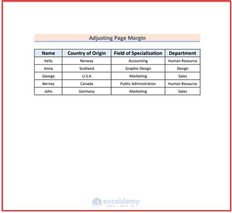 [Fixed] Excel Margins Not Printing Correctly (6 Possible Solutions)