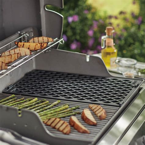 Weber 8854 Porcelain-Enameled Cast Iron Sear Grate For Genesis II Gas ...