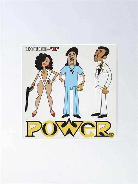 "Ice-T - Power" Poster for Sale by Mark563 | Redbubble