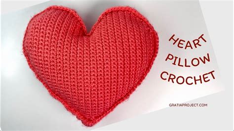 Crochet Heart Pillow Pattern