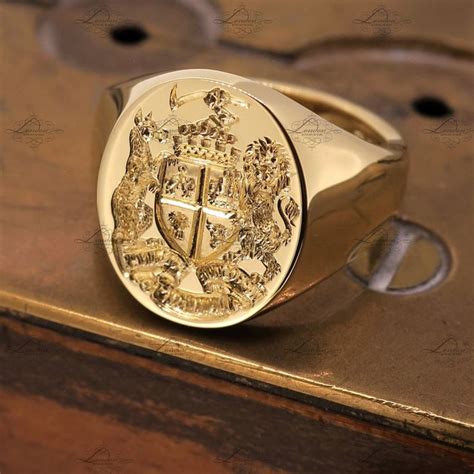 Hand Engraving Gallery - London Engraver | Custom signet ring, Signet ring men, Signet ring