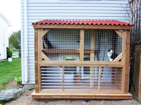 30 Free DIY Catio Plans (DIY Outdoor Cat Enclosure)