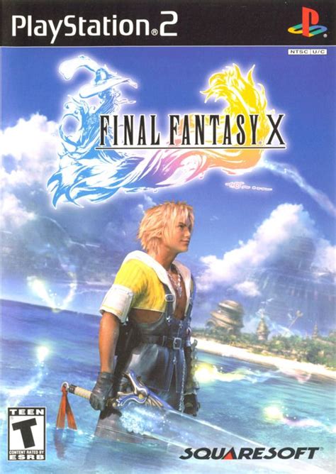 Final Fantasy X (2001) PlayStation 2 box cover art - MobyGames