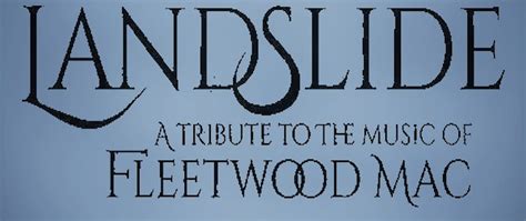 FLEETWOOD MAC TRIBUTE - LANDSLIDE - The Actress and Bishop