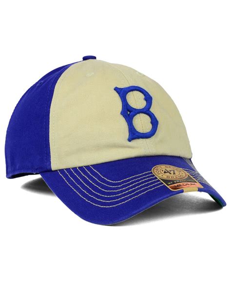 Lyst - 47 Brand Brooklyn Dodgers Hodson Franchise Cap in Blue for Men