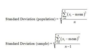 Standard Deviation | Definition, Formula & Examples - Lesson | Study.com