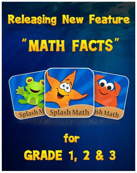 Splash Math Grade 1, 2, 3 apps are now richer and better! Now available with new feature "Math ...