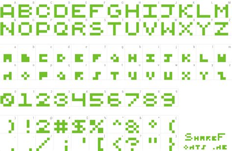 5x5 Pix Font | wfonts.com - download free