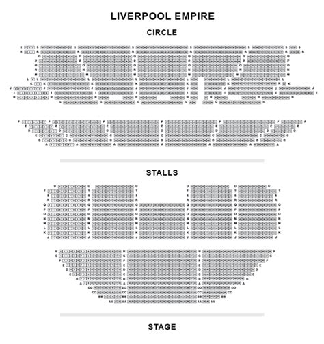 Liverpool Empire Seating Plan Stalls