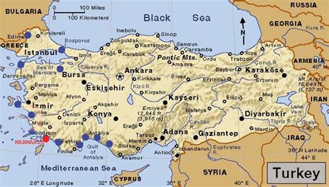 Anatolia Map (Asia Minor) Turkey Map History, Facts - Istanbul Clues