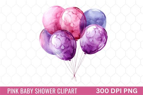 Pink Baby Shower Clipart (3461128)