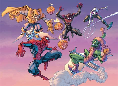 Doctor Octopus, Otto Octavius, Norman Osborn, Superior Spider-Man, 1080P, Spider-Gwen, green ...