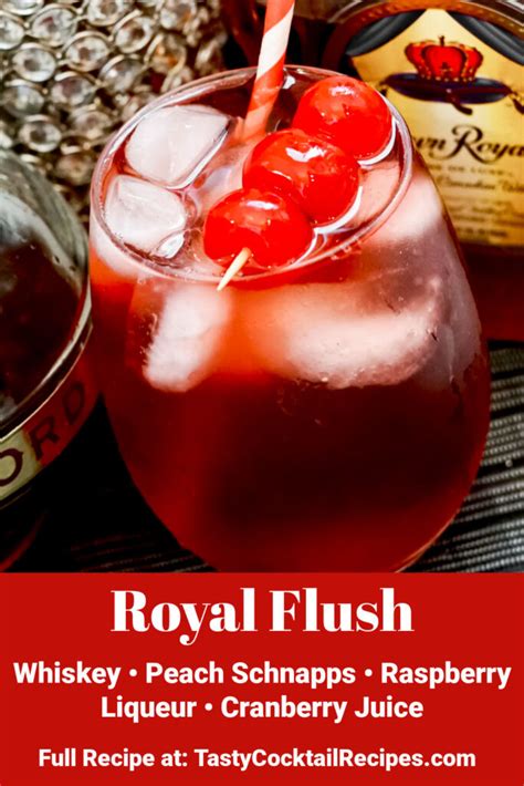 Royal Flush Cocktail - Tasty Cocktail Recipes