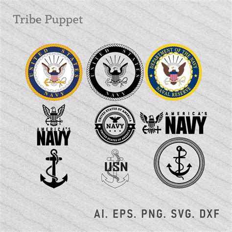 America Navy Logo SVG - MasterBundles