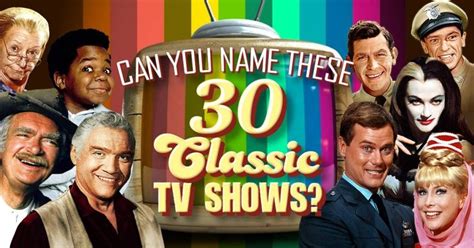 Can You Name These 30 Classic TV Shows? | Classic tv, Tv quiz, Tv show family