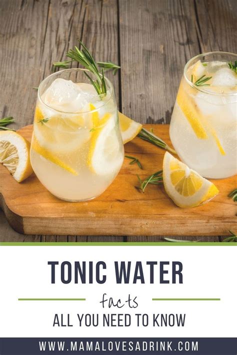 The truth about tonic water | Mama Loves A Drink | Tonic water, Tonic water recipe, Diet tonic water