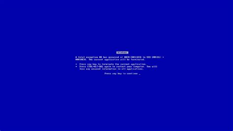 Blue Screen of Death Wallpaper (67+ pictures)