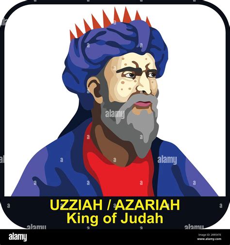 Uzziah or Azariah 10th Judah King Stock Vector Image & Art - Alamy