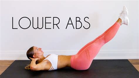 The BEST LOWER ABS Exercises (10 min Workout to Target the Lower Belly) - YouTube