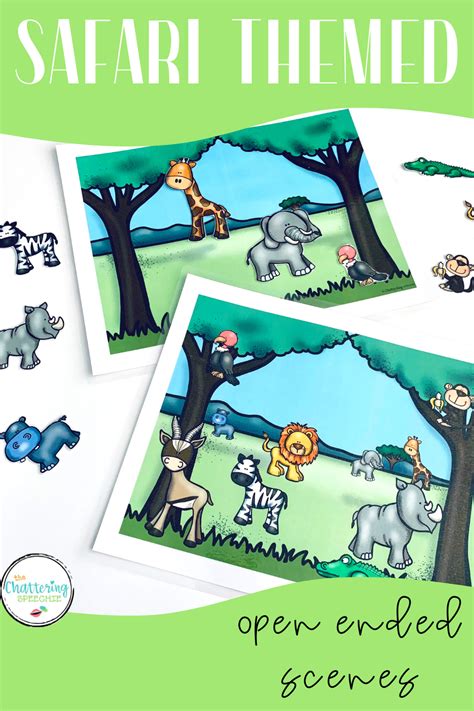 Safari Themed Interactive Books