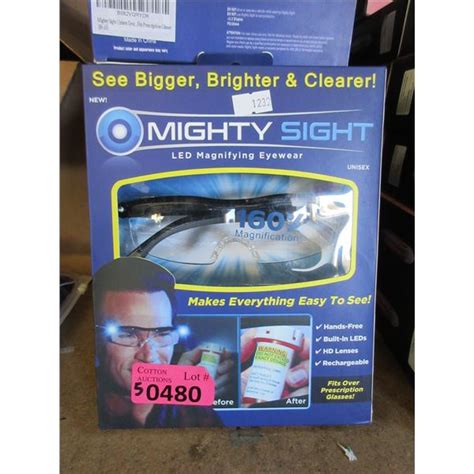 5 New Mighty Sight LED Magnifying Eyewear