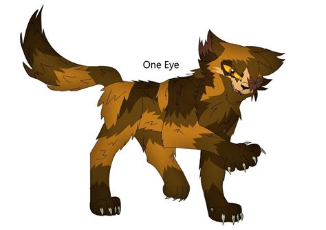 Warriors Design #171: One Eye by theDawnmist on DeviantArt