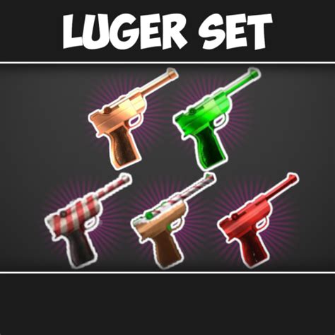 Luger Mm2 Gun / MM2 CHROMA LUGER GODLY gun Roblox Murder Mystery 2 ...